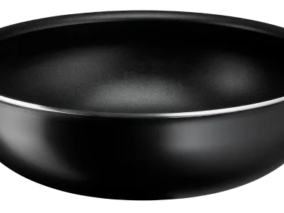 Non-stick Wok with Metal Rim for Home Use