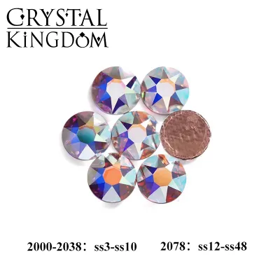 2038 2078 Hotfix Rhinestones High Quality Loose Round Crystals Garments Accessories Glass Rhinestones Nail DIY