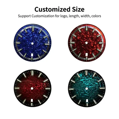 Wholesales High Quality Thickness 28.5mm Luminous Modification Watch Dial for Nh36 Movement