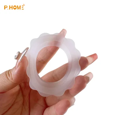 New Design of Silicone Ring for Silver Nursing Cup Food Grade BPA Free Silicone Material and comfort Wearing Breast Care Product