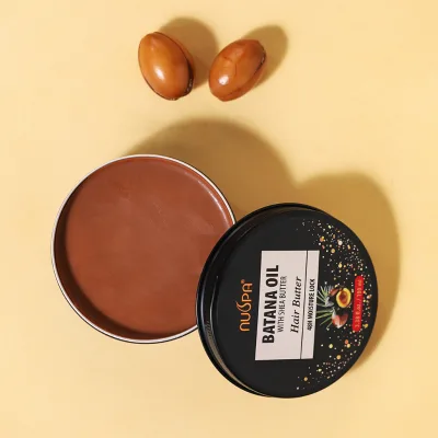 Wholesale Price All Day Anti Frizz Ultra Soft Moisture Hair Promote Growth Natural Shea Butter Batana Oil Hair Butter