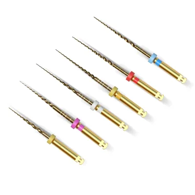 Rotary Endodontic Super Files Heat Active Niti Machinery for Narrow Curved Canals
