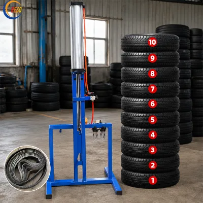 Waste Tire Compression Equipment  Waste Tire Packing Machine Tire Compressing Machine Hydraulic Tire Bundling Machine