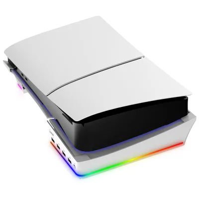 Gepaide RGB Light Stand Slim Stable Non-slip Horizontal Wired Communication Holder ABS Material Color Box Packaging for