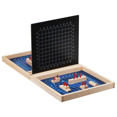 Wood Hand-eye Coordination Battleships Game New Intellectual Toys Battleship Game Naval Combat Game for Kids
