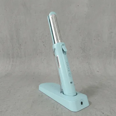 Cordless Airflow Hair Styler 2 in 1 Cool Touch Barrel 3 Heat Settings Travel