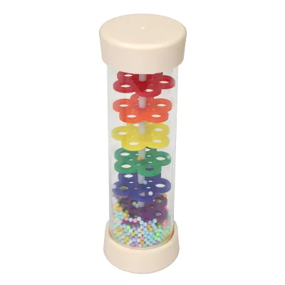 Rainstick Long Time Dna Rain Stick Rain Maker Realistic Raindrop Audio Experience, Rain Maker Toy for 6 7 8 9 12 Month Infant