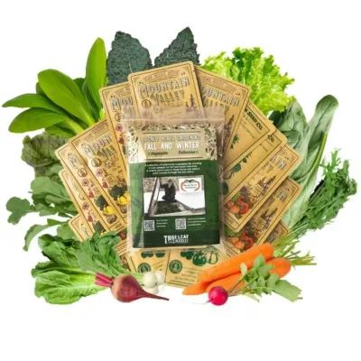 14 Pack Variety Cold Hardy Vegetables Fall and Winter Vegetable Bag Collection What the Perfect Select for Your Own