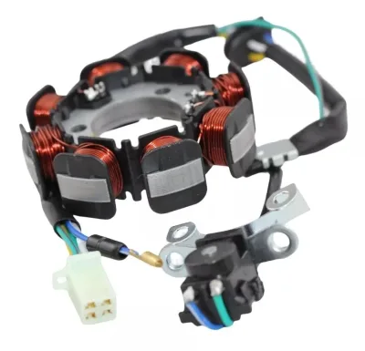Hot Sale Motorcycle Lighting Systems Parts Stator Coil CG125 8 Coil Magneto Stator Coil Cg125 Cargo Titan