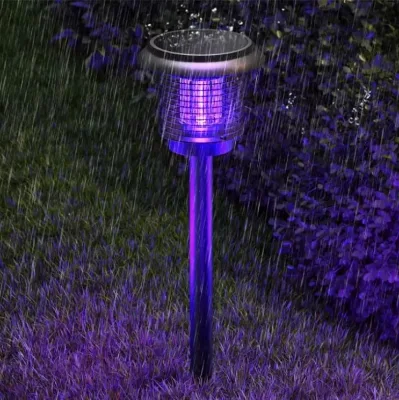 Solar Mosquito Killing Courtyard Lamp Mosquito Repellent Solar Mosquito Killer with Long Lifespan Automatic Lighting Function