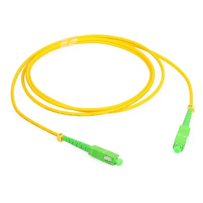 Hot Sale ST/FC/LC/SC 1m Single Mode G652D Duplex Simplex Optical Fiber Patch Cord