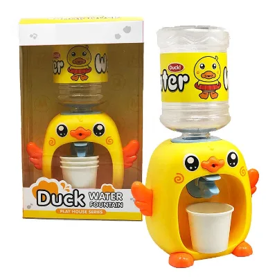Customization Mini Duck Water Dispenser Set Plastic Mini Water Dispenser for Kids 2025