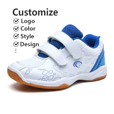 Manufacturer Custom Oem Lightweight Grip & Flexibility Cushioning Seamless Upper Design Badminton Shoes