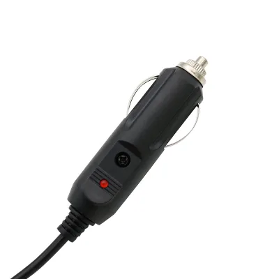 Customized 12V Abs Male Plug Dc Charger Power Adapter Car Cigarette Lighter Socket Extension Cable