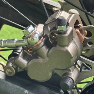 ultra Bee Original Front Brake Assembly Conversion Kits with for Light Bee Parts Disc Brake Front Caliper Bracket Bicycle Cables