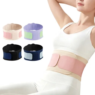 Waist Support Spandex Material Anti-Bacterial Lumbar Brace with Double Strap Compression for Back Pain Relief Protection Spring