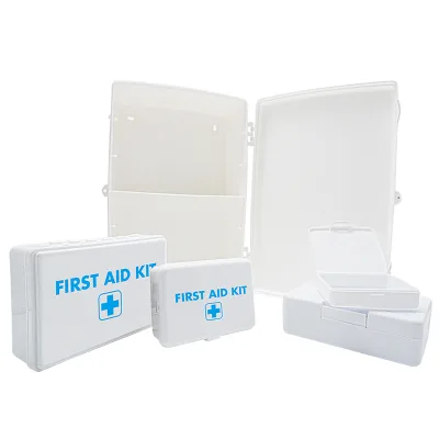 X001 Series Durable CE Certified Orange Manual Family First Aid Medical Box with Bleeding Stopping Function for Camping & Hiking