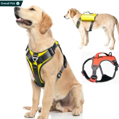 No Pull Adjustable Reflective High-end Step-in Soft Nylon for Small Large Pet Dog Harness