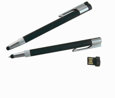Hot Selling Promo Touch Pen Shape Pen Drives 16GB 32GB 64GB 128GB Custom Logo Pendrive USB Gifts ABS USB Flash Drive