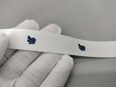 Personalized Customized Logo 1.5inch Nylon Gift Wrapping Ribbon for Birthday Flowers Mailing & Household Use-Factory Wholesale