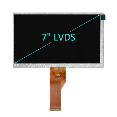 Sunlight Readable 7" TN TFT LCD Module with LVDS Interface 40 Pin High Brightness 800cd/m for Outdoor Applications
