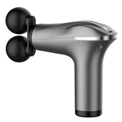 Mini fascia gun electric massager muscle relaxation convenient fitness massage gun double fascia gun