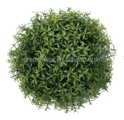 Cheap Decoration Artificial Green Grass Ball