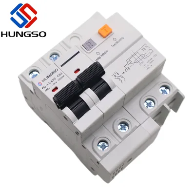 High Quality Electrical Circuit Protector Voltage Protector RCBO Remote Control 6-63A 1P 2P 3P for Fault Early Warning
