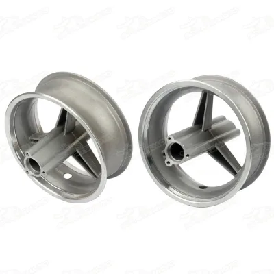 47 49cc Pocket Bike Front Rear Aluminum Rim Set 6.5"