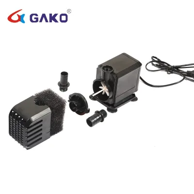 GAKO Submersible Low-Power High-Head Ceramics Material Electric Water Pump IPX8 Waterproof 2400L/H for Aquariums and Ponds