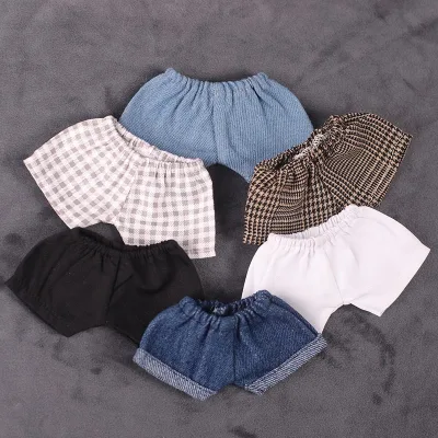 20CM 15CM 10CM Mini Doll Denim Shorts Cute Tiny Jeans for DIY Doll Clothes & Crafts