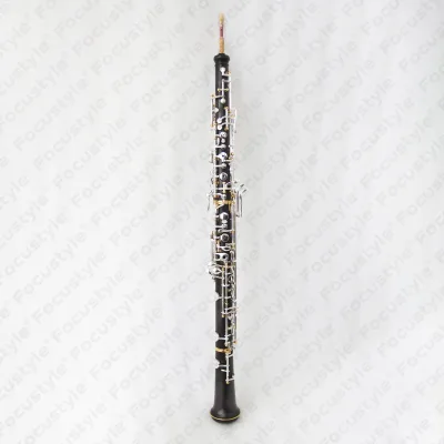Focustyle FOB-500 Vintage Warm Timbre C Oboe Anti-Tarnish Silver Hardware Complete For Advanced Oboe Learner