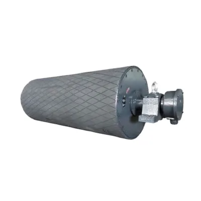 Carbon Steel Tensioning Roller for Mining Belt Conveyor System Steel  Conveyor Roller Conveyor Bend Pulley