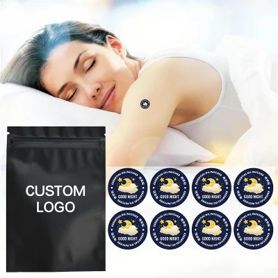 OEM Logo Sleep Aid Patch Natural Relief Nighttime Dreamy Stress Relief Relaxation Fast Good Sleep Patch Manufacturer