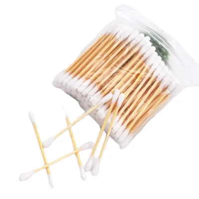 Lint-Free Medical Cotton Swab Disposable Absorbent Oral Tip Sterile ETO CE Certified for Dental Treatment and Wound Care