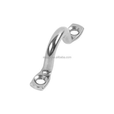 Marine Hardware Handle Wire Eye Strap Stainless Steel Hump Boat Part Yacht Bow U Shaped Handle Yacht Sailboat Accessories