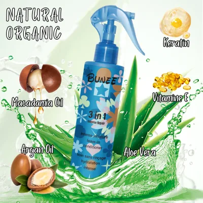 New Natural Organic Optimal Hair Detangling Spray Synthetic Wigs Leave in Conditioner Spray for Curly Hair Conditioner Spray