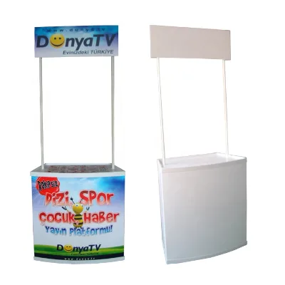 ABS Promotional Demo Pop up Counter Marketing Tasting Table