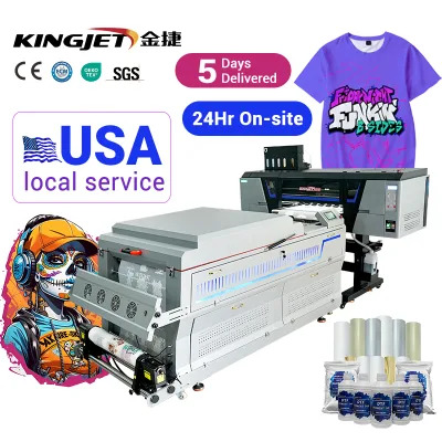 Dtf with Dtf for Large Format With I3200 Double Printheads High Quality Shakerdtf 60Cm Two Dtf