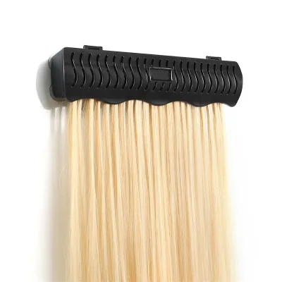 Custom Logo Styling Hair Wigs Storage Stand Holder Plastic Acrylic Hair Extension Rack Hair Extensions Stand