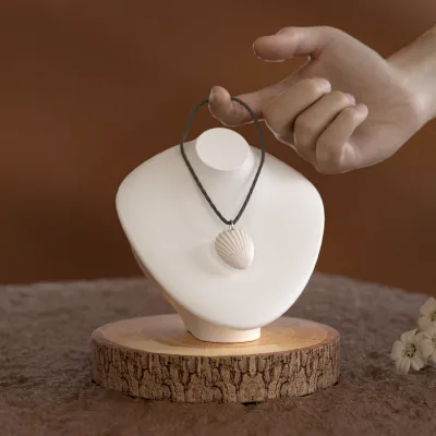 DIY necklace pendant minimalist scented wax candle silicone mold
