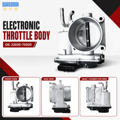 Electronic Throttle Body for Toyota Tacoma 2005-2015 4Runner 2010 2.7L 4-Cyl OE 22030-75020 2203075020
