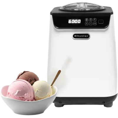 Ice Maker Machine Automatic 1.28 Qt Upright with Built-in Compressor, LCD Digital Display Timer