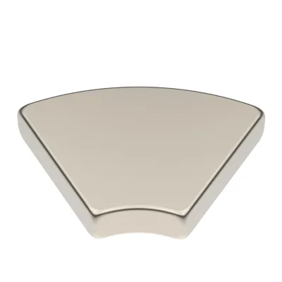 N30UH N33UH N35UH Strong Arc Tile Neodymium Magnets N52 Grade Permanent Rare Earth Nickel Zinc Coated High Flux Industrial Motor