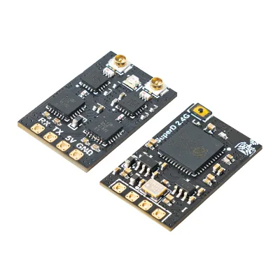 BETAFPV Super D ELRS 2.4G 915 & 868MHz Diversity Receiver for RC Vehicles & Accessories Ride-Through Technology Plastic Material