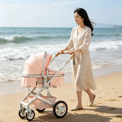 JXB Hot Sales High Carbon Steel Frame All-Round Thermal Insulation Stroller for Traveling
