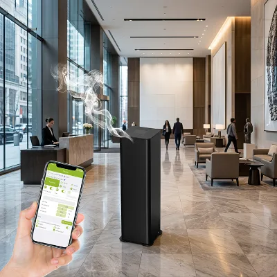Atomization Technology Fragrance Air Refresher Scent Machine for Hotel Lobby OEM Customized Shopping Mall Air Fragrance Diffuser