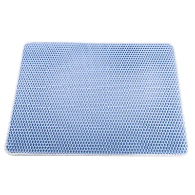 Eco-Friendly Double Layer EVA Waterproof Cat Litter Box Mat Easy Clean Floor Cat Litter Mat Pad