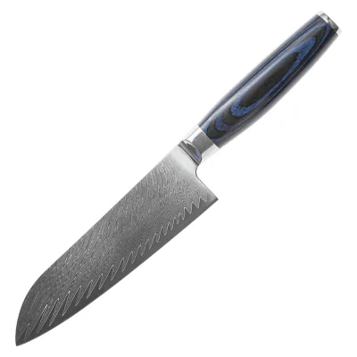 High Quality 8 Inch Sharp  VG 10 Damascus Steel Kitchen Chef Knife With Pakka Wood Handle