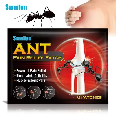 Relief for Joint Pain and Muscle Sprain Chinese Herbs Black Ants Patch Body Application Muscle Support Patches